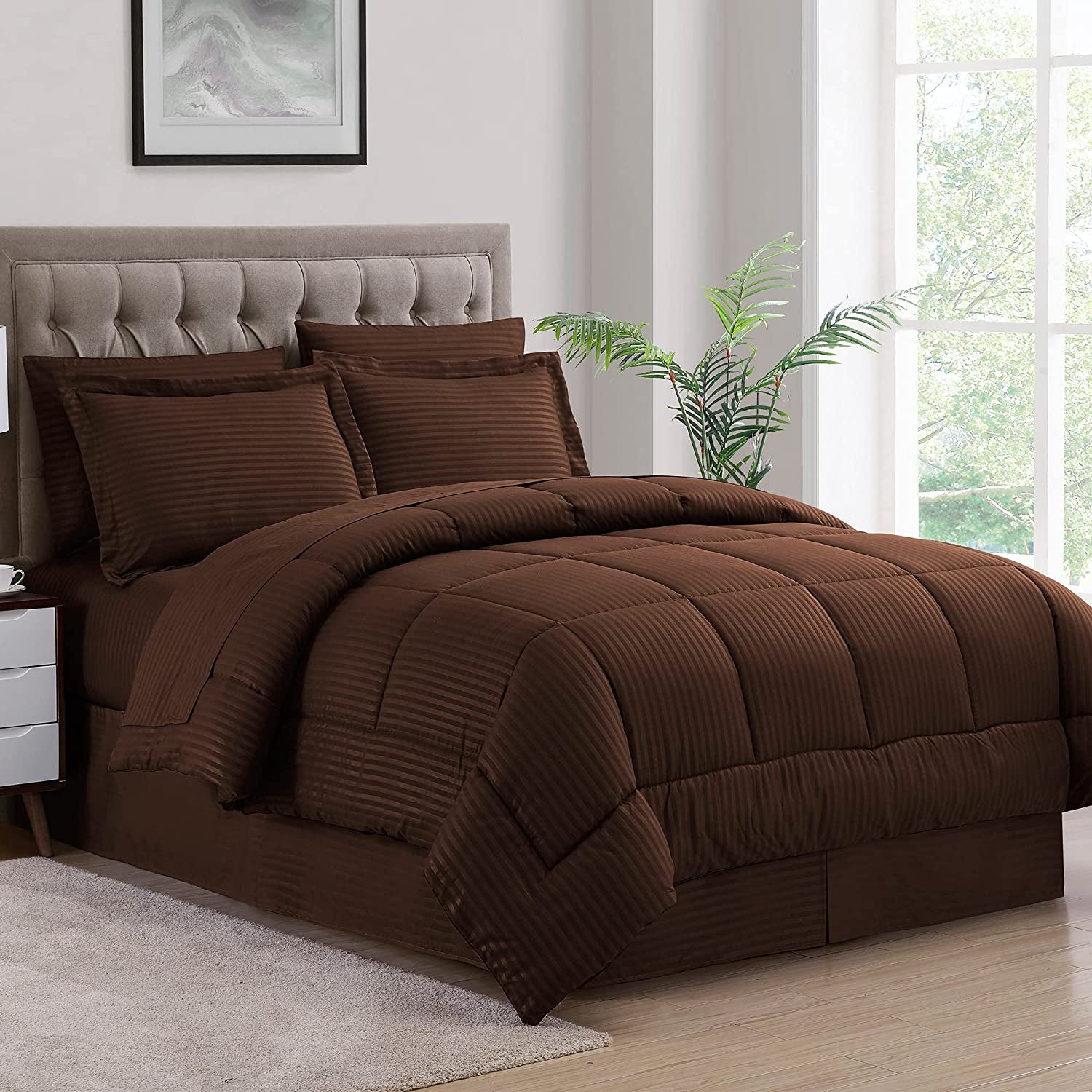 Twin Comforter 6 Piece Bed Set