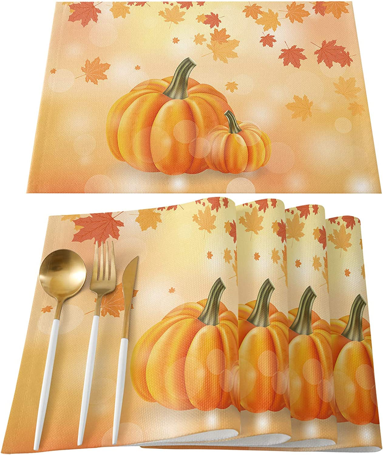 Thanksgiving Placemats Set of 6