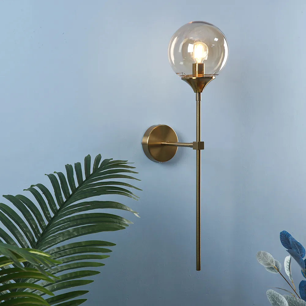 Modern Glass Led Wall Lamp